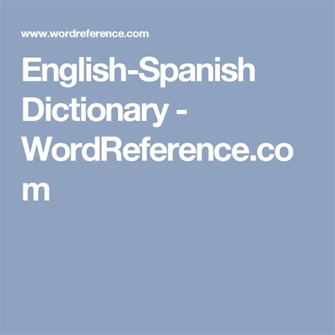 wordreference english spanish|wordreference spanish english dictionary search.